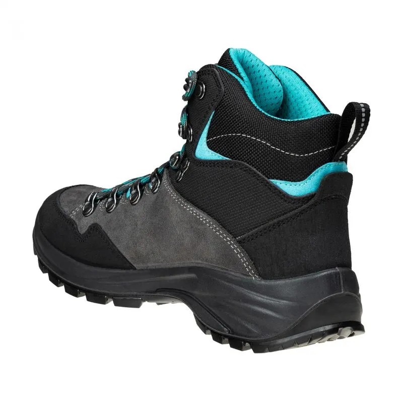 Alpinus Women Veleta Trekking Shoes - Anthracite/Turquoise