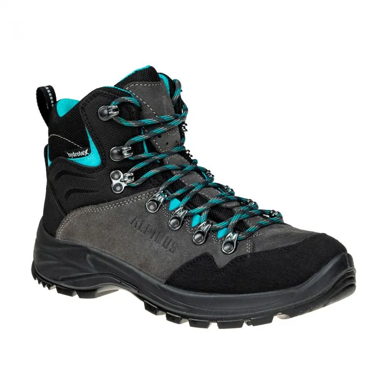 Alpinus Women Veleta Trekking Shoes - Anthracite/Turquoise