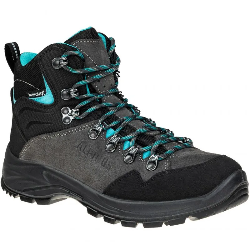 Alpinus Women Veleta Trekking Shoes - Anthracite/Turquoise