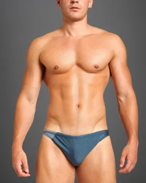 Bass Mesh Swim Brief - Steel Blue