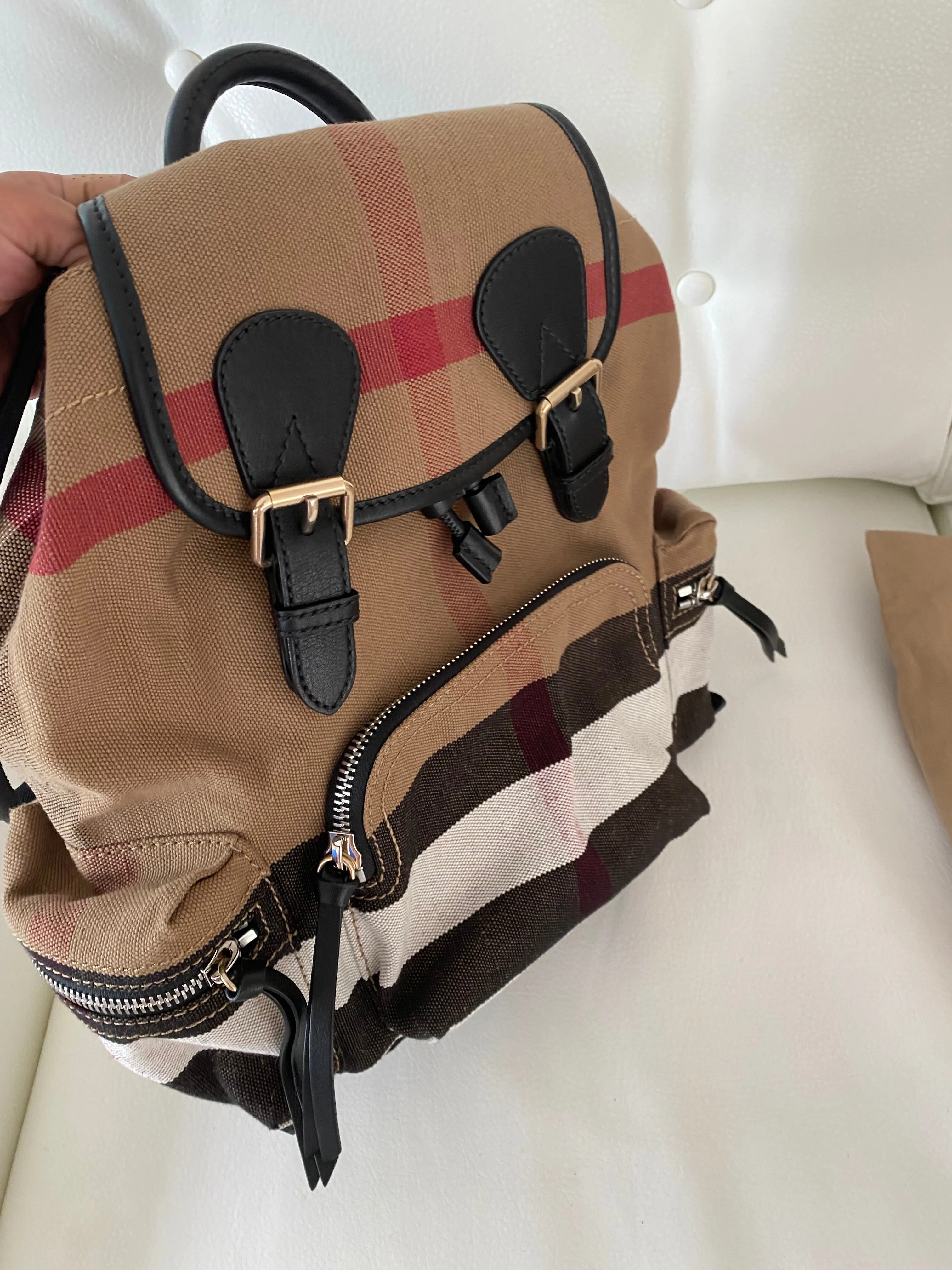 Burberry Vintage check backpack