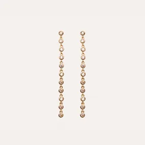 Chandelier Earrings in 14kt Gold Over Sterling Silver