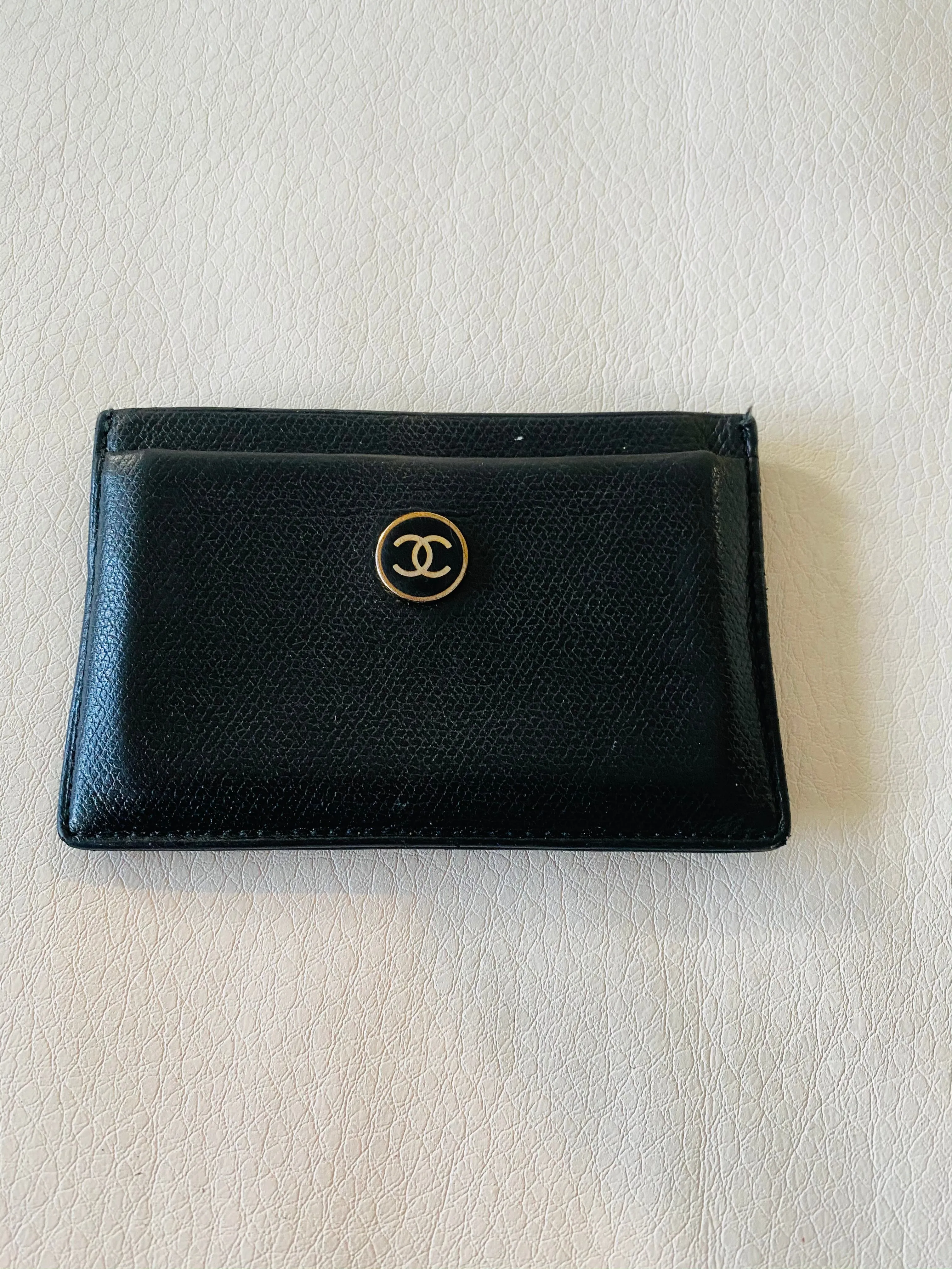 Chanel card holder