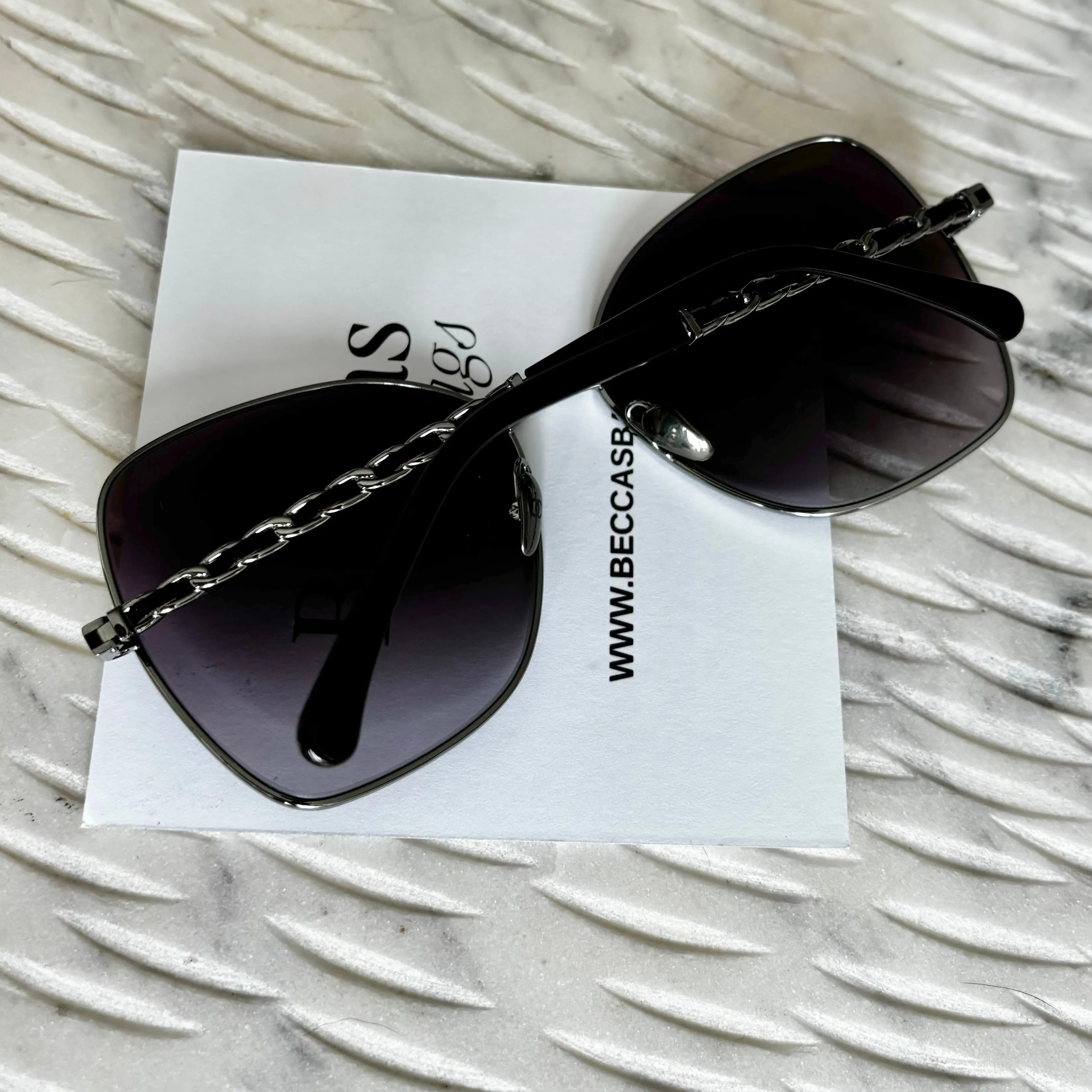 Chanel CC Chain Sunglasses