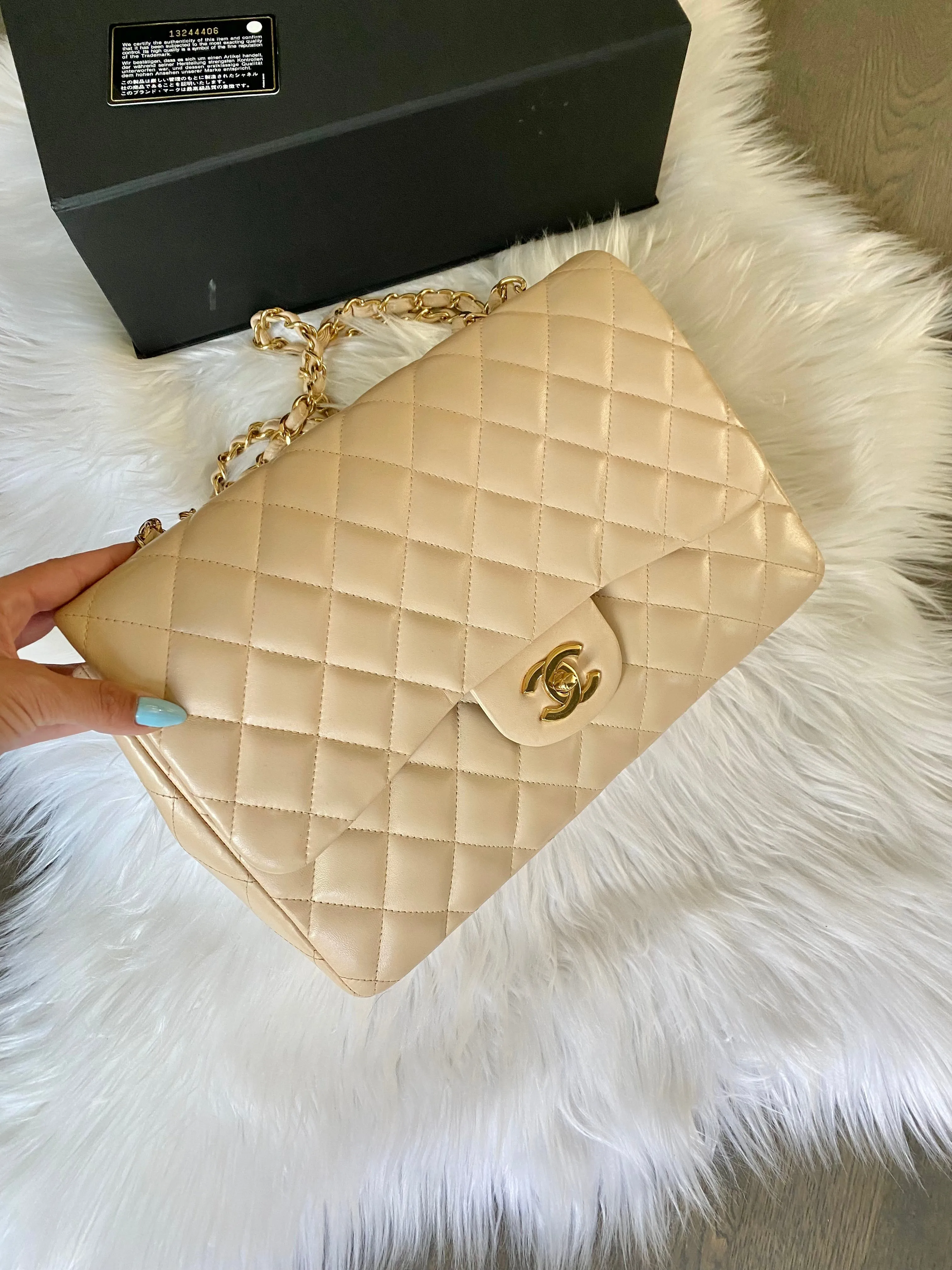 Chanel classic flap bag