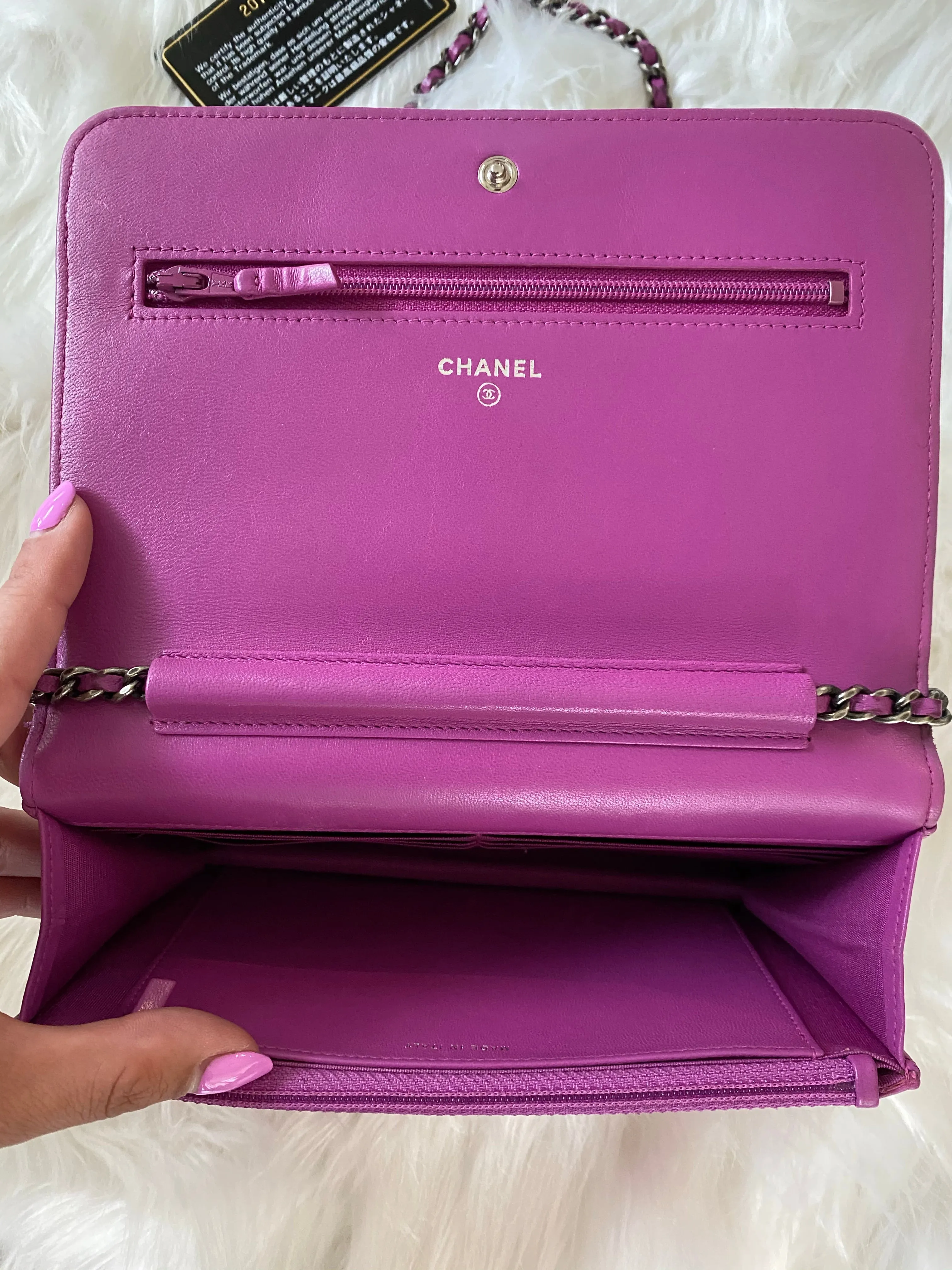 Chanel coco boy woc bag