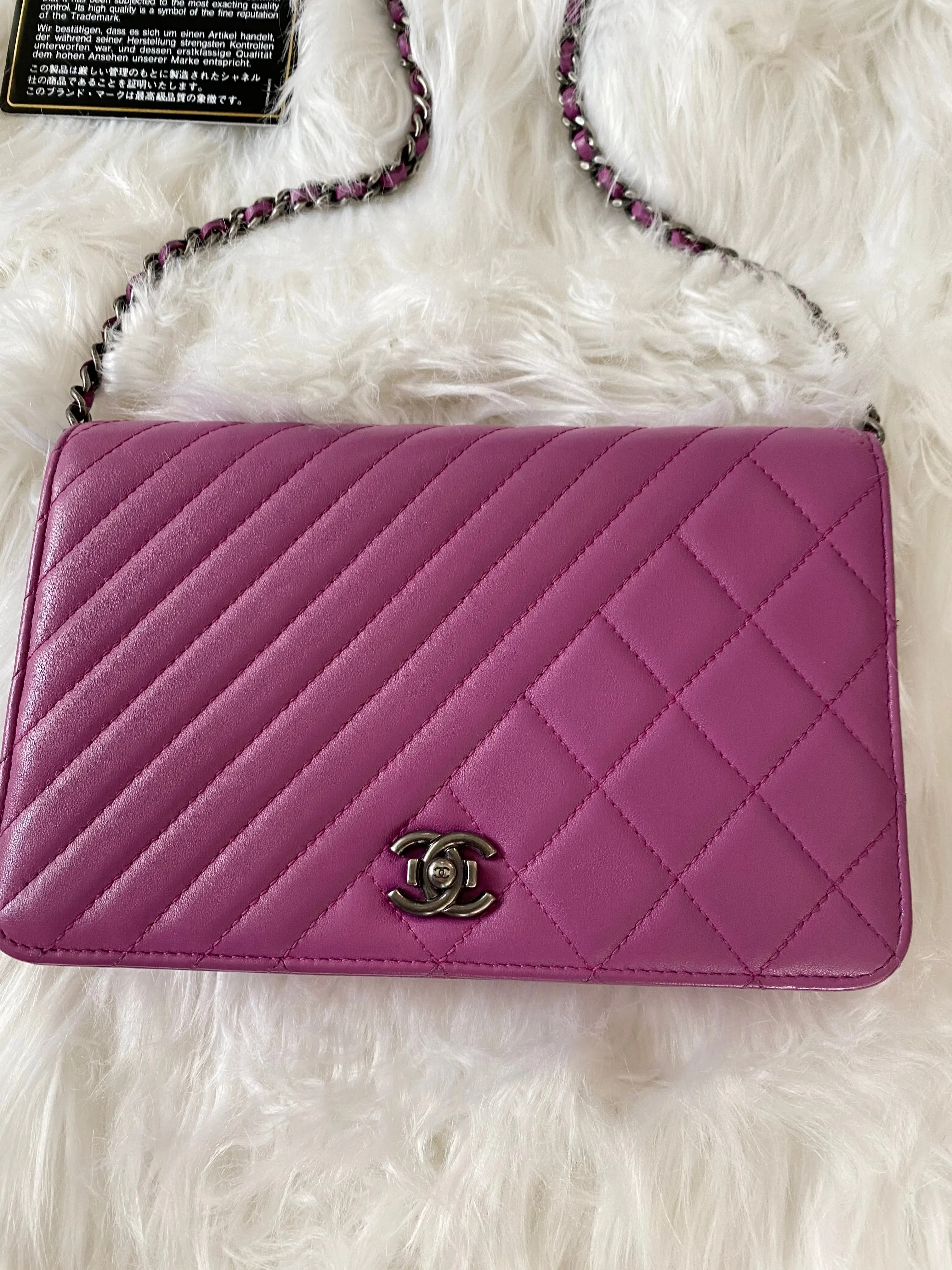 Chanel coco boy woc bag