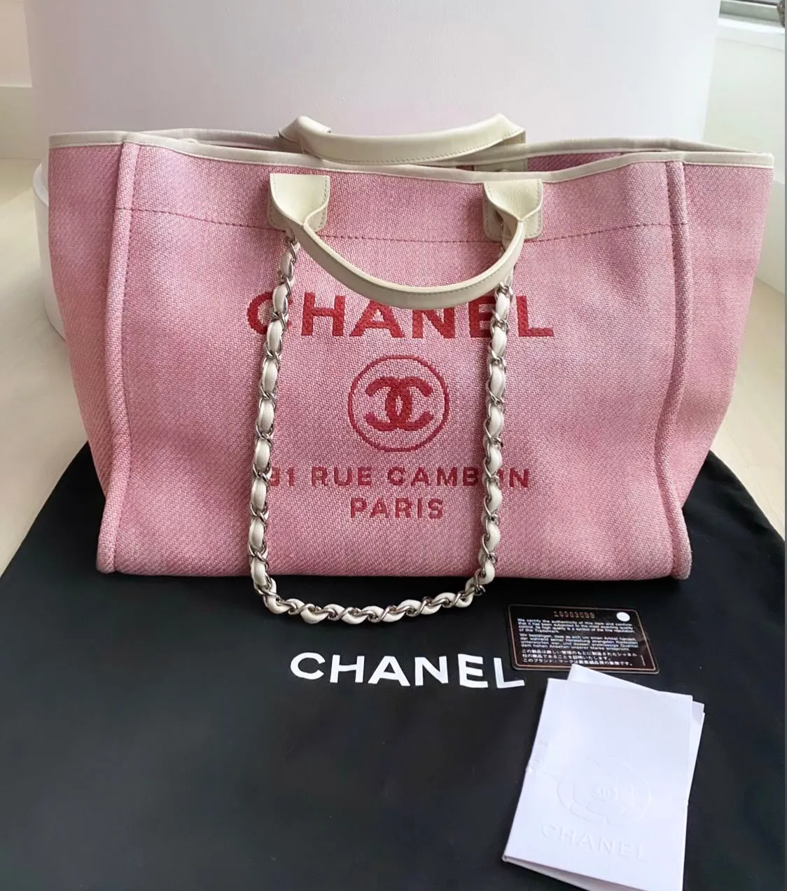 Chanel Deauville bag