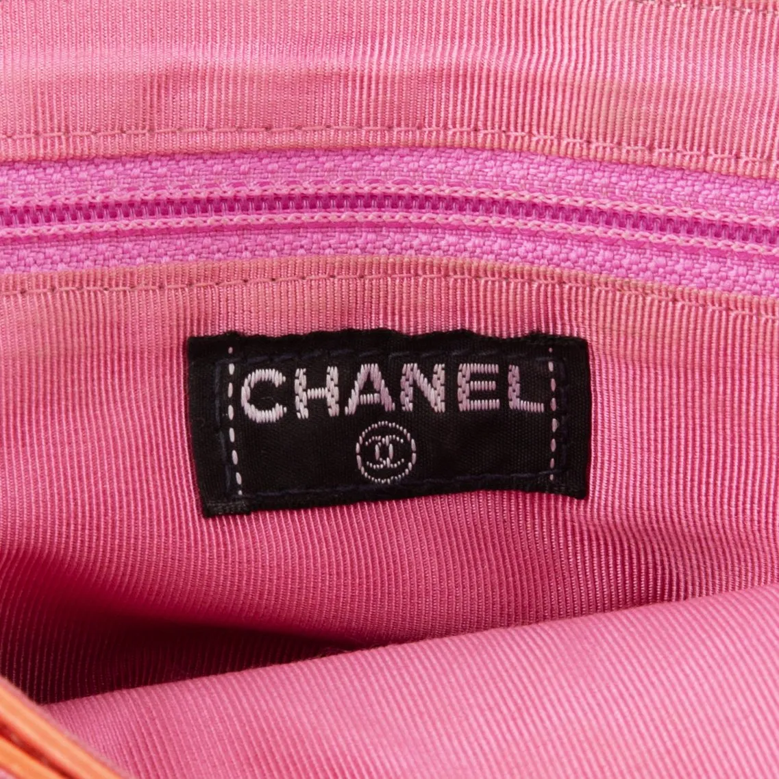 Chanel Patent Leather Keyboard Logo Bag