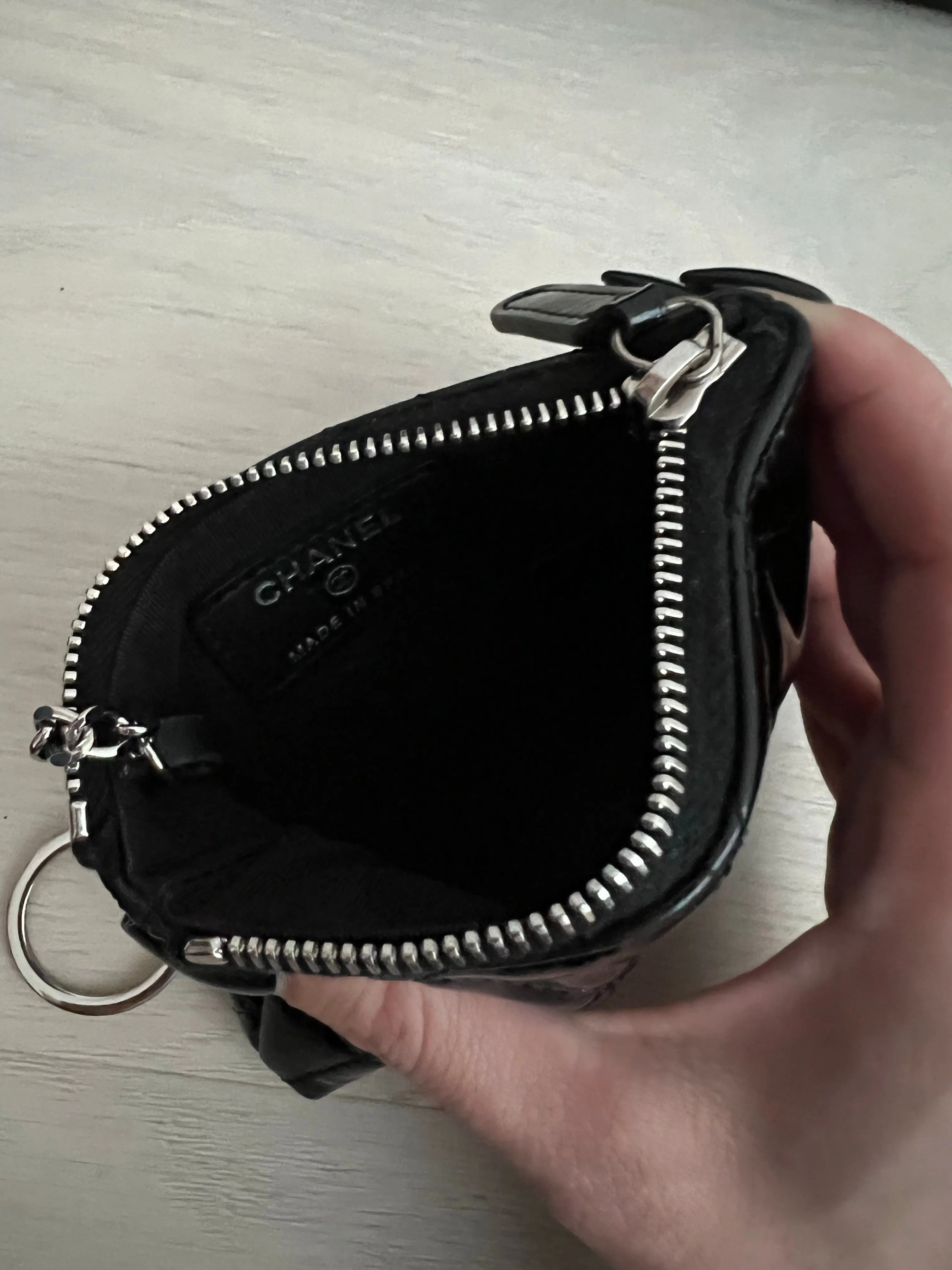 Chanel So Black Key Pouch