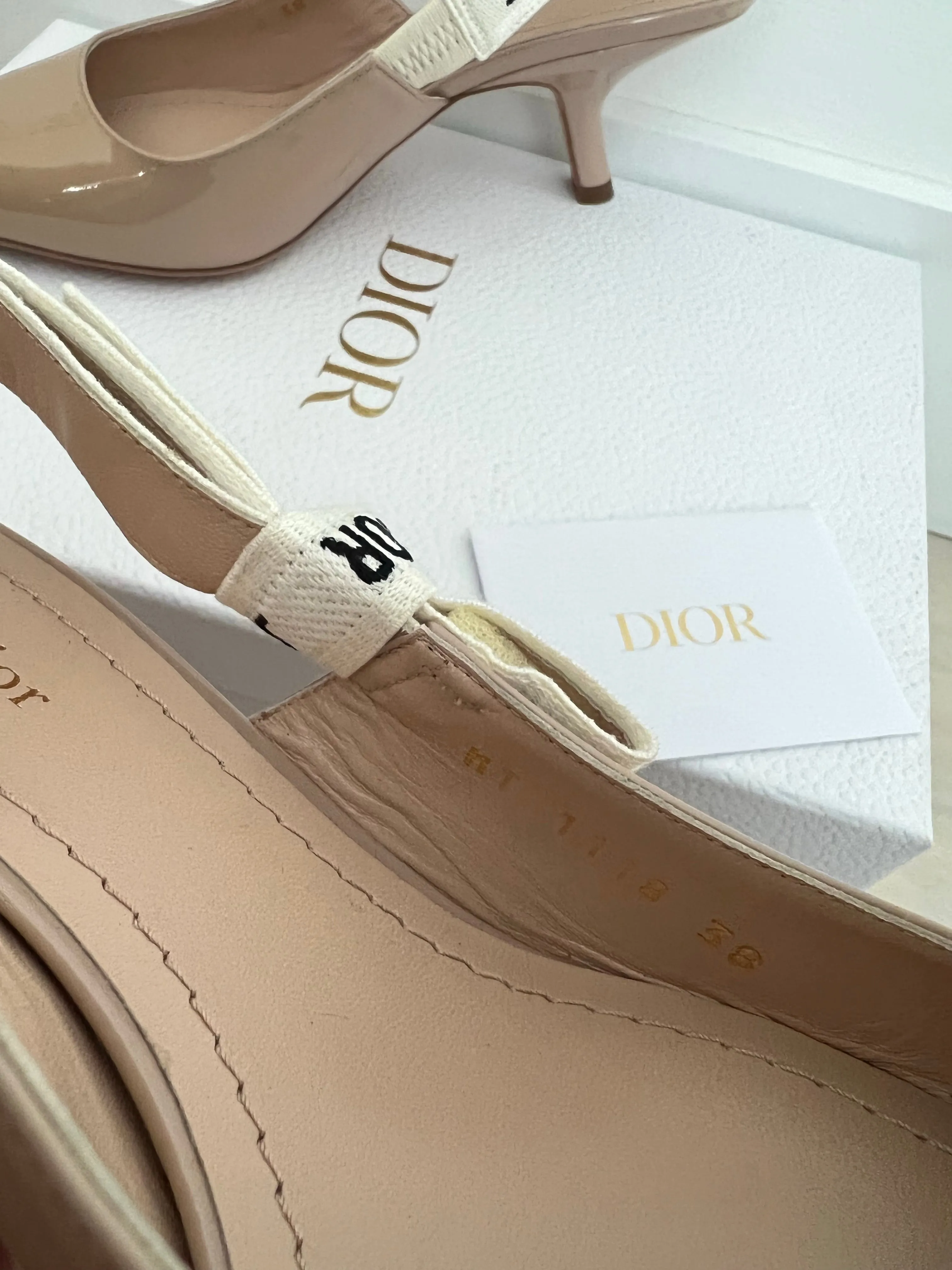 Christian Dior J’Adior Slingback Heels