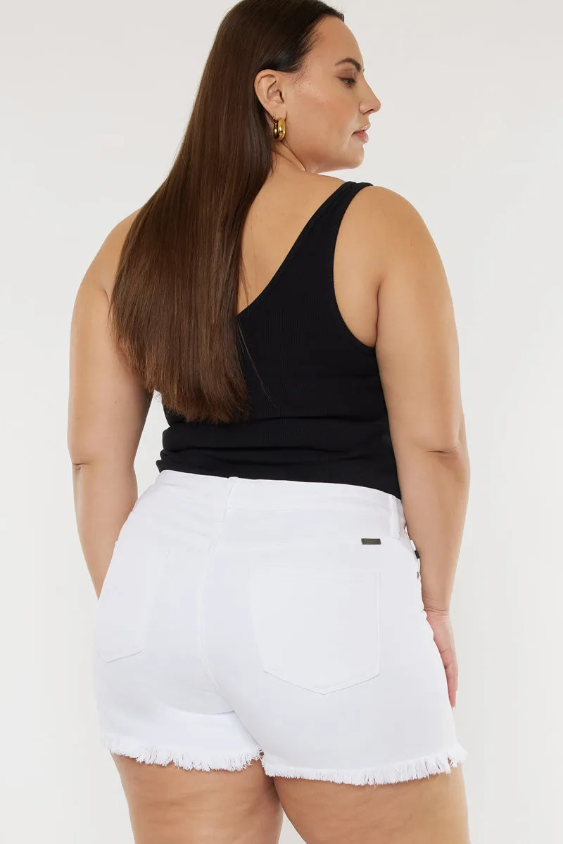 Cleo High Rise Shorts (Plus Size)