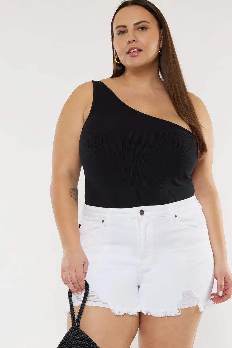 Cleo High Rise Shorts (Plus Size)