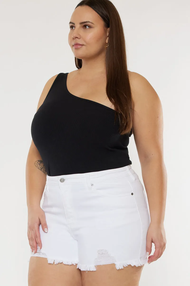 Cleo High Rise Shorts (Plus Size)