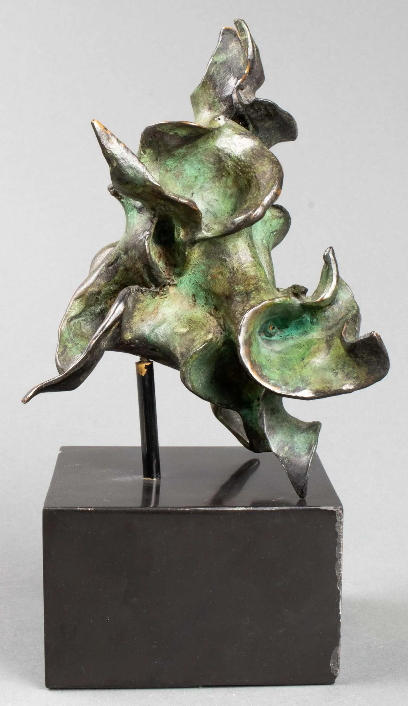 Elayne Fabrikant "Bronze Twist" Modern Sculpture