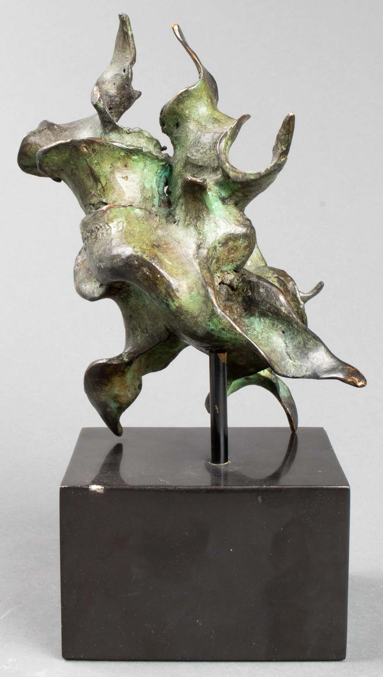 Elayne Fabrikant "Bronze Twist" Modern Sculpture