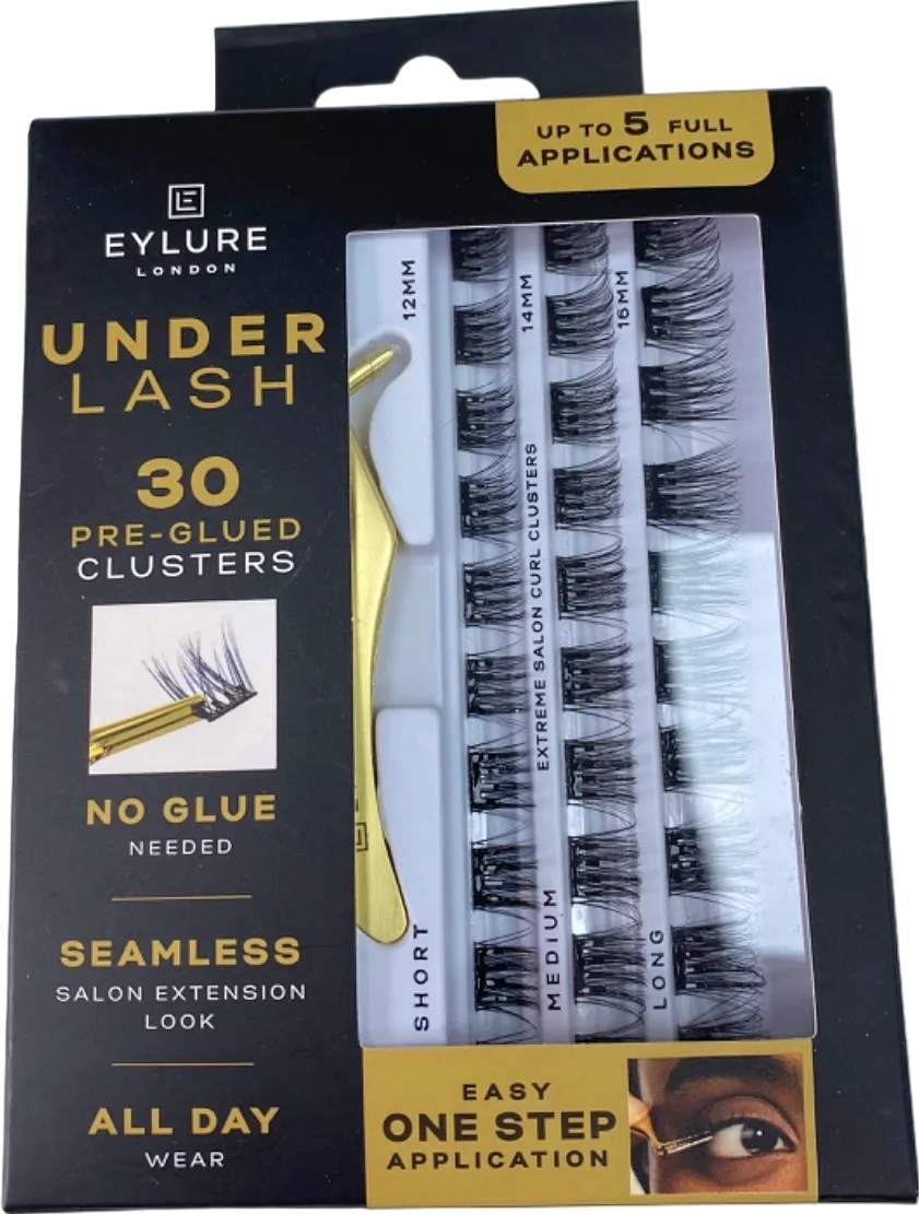 Eylure Under Lash 30 Pre-Glued Clusters No Shade No Size