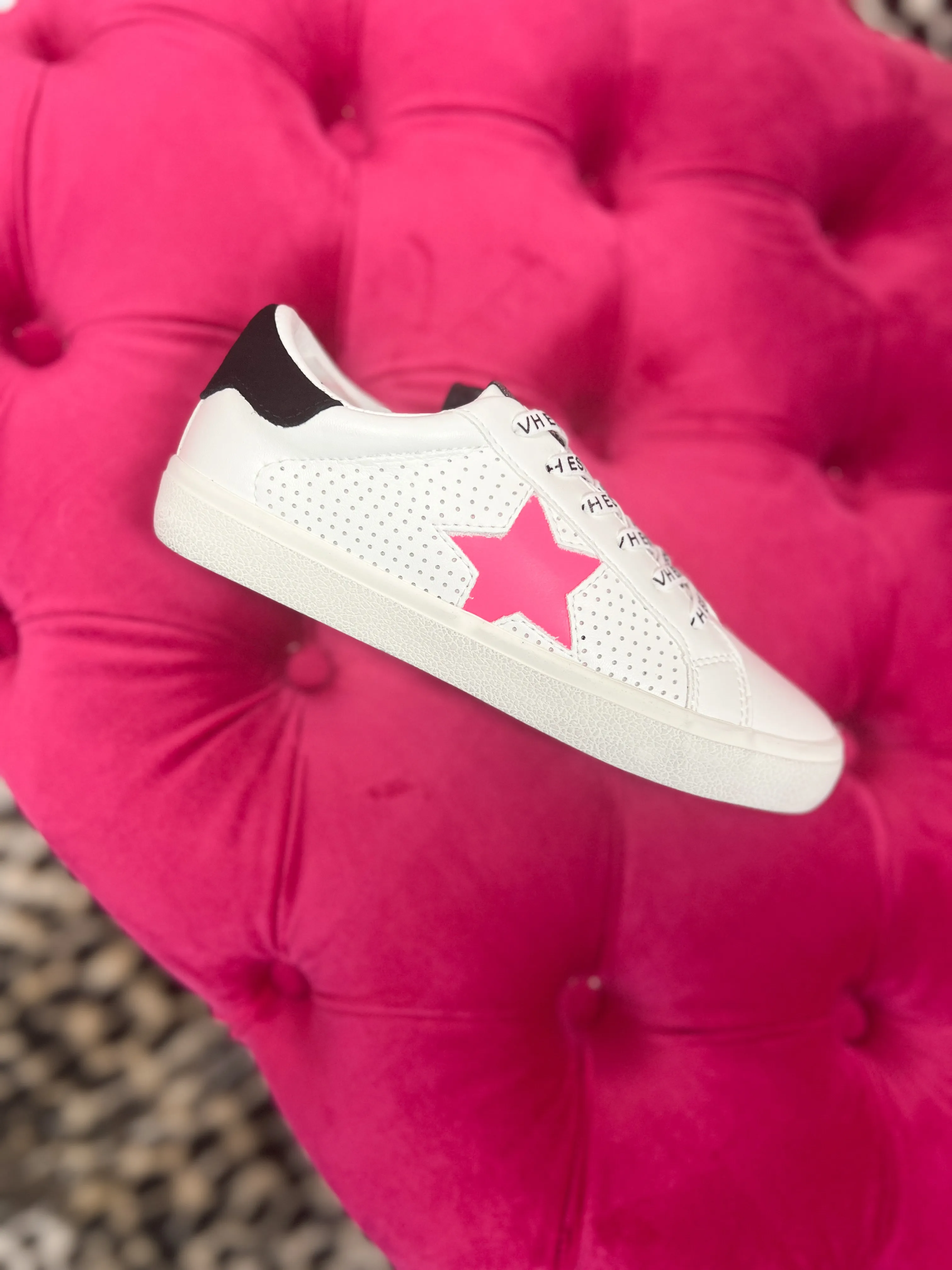 Gadol Pink Star Sneaker