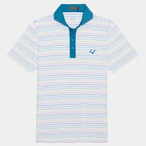 G/Fore Multi Stripe Tech Jersey Polo