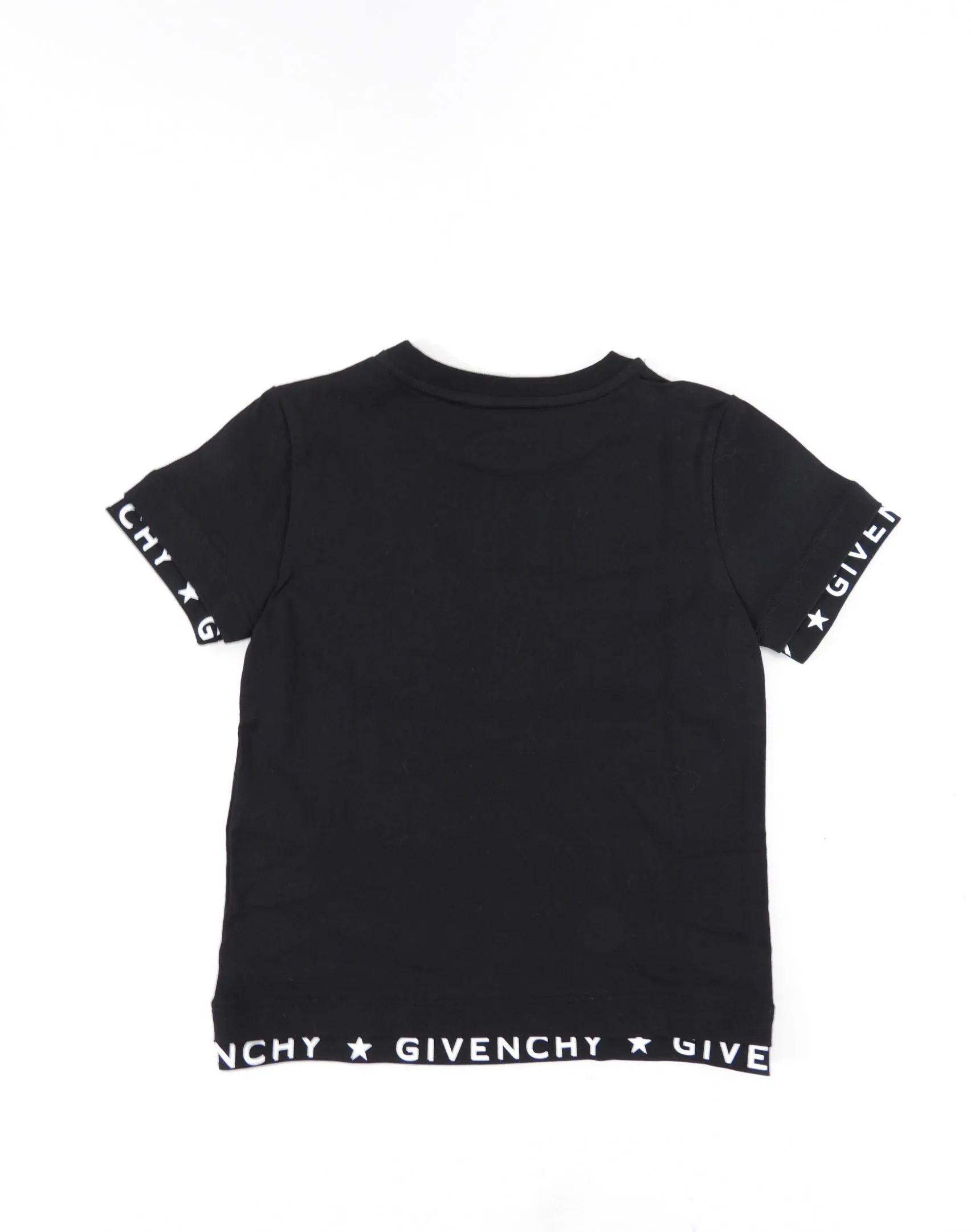 Givenchy Baby Black Logo Tee - 4mos