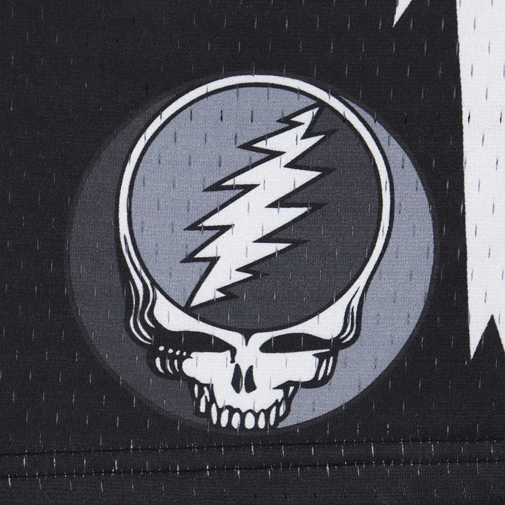 Grateful Dead | Mesh Shorts | Black & White Steal Your Face