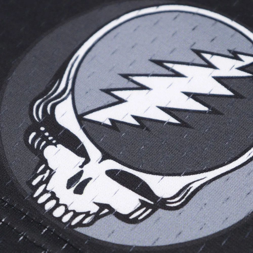 Grateful Dead | Mesh Shorts | Black & White Steal Your Face