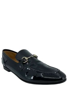 Gucci Classic Patent Leather Horsebit Loafers Size 8.5