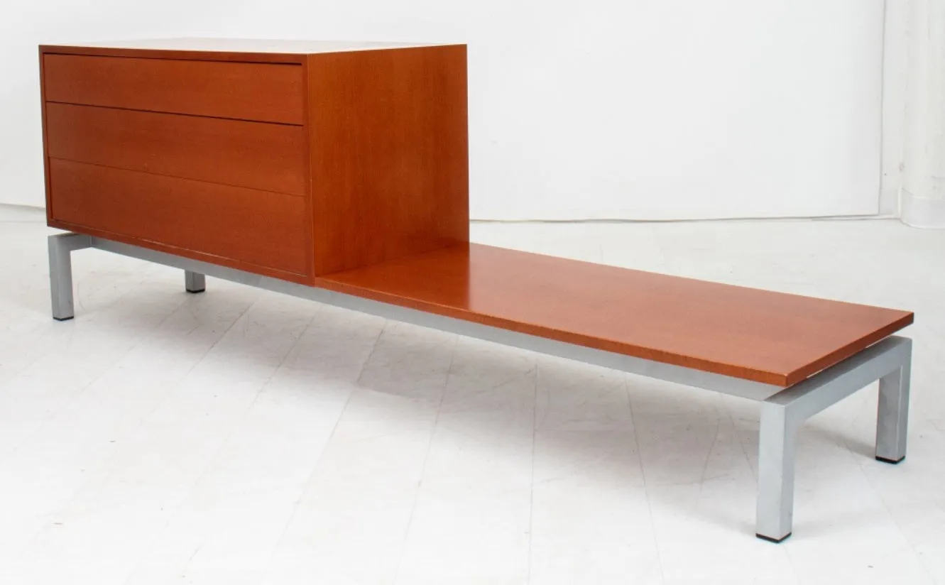 Hannes Wettstein for Cassina Xen Cabinet Bench