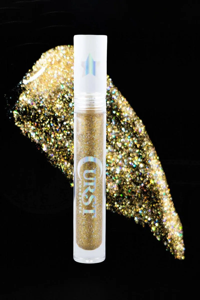 Holographic Lip Glitz - Gold Rush