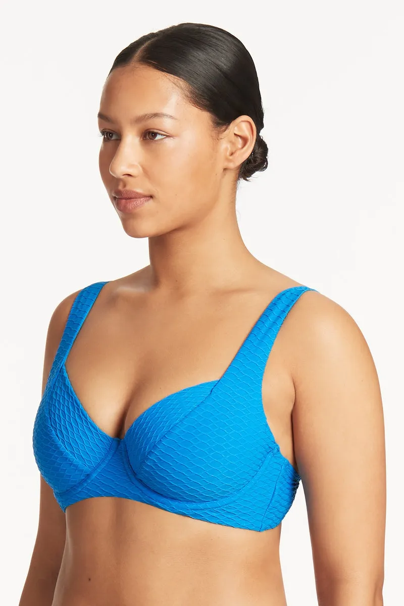 Honeycomb C/D Underwire Bra