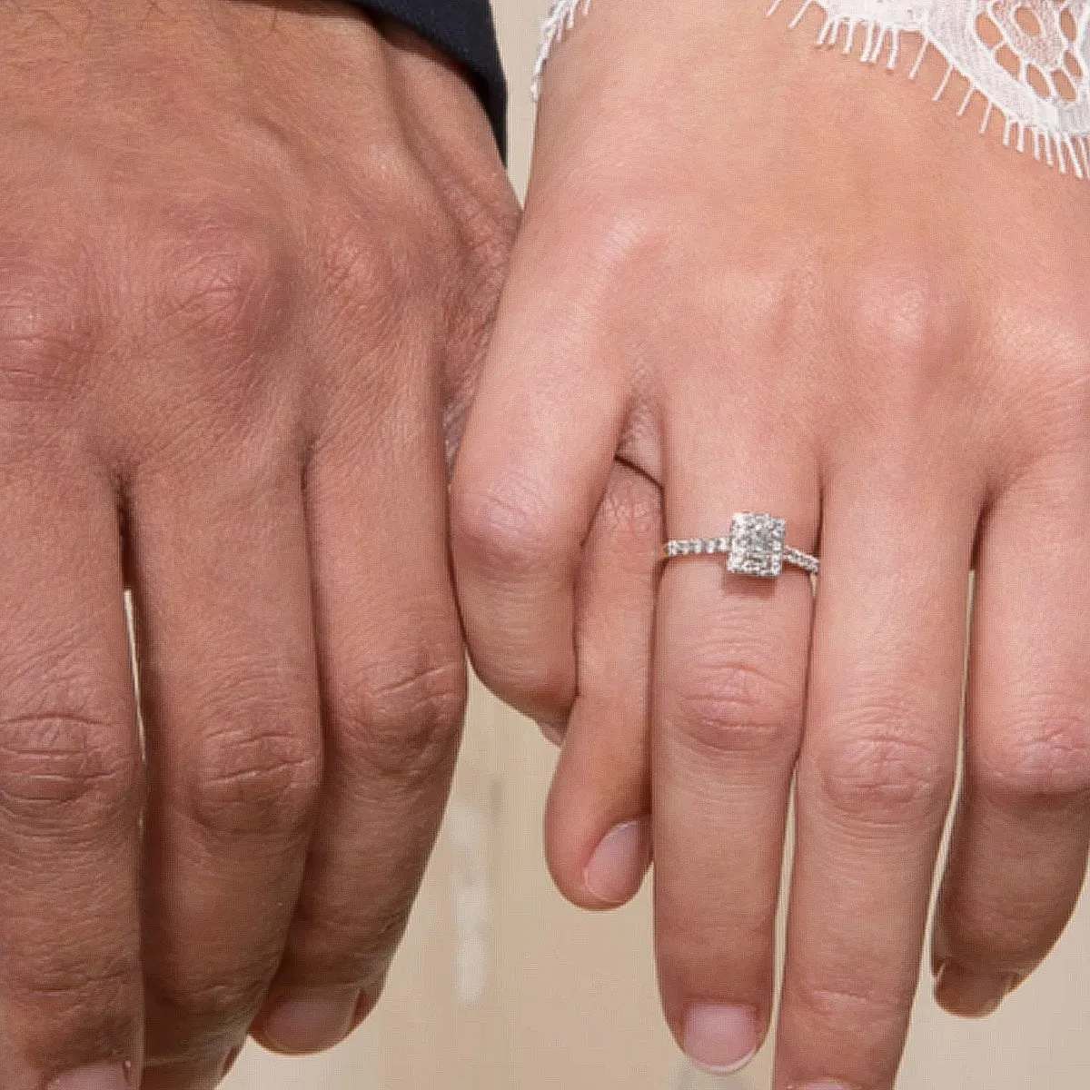 Ingenious Square Thin Ring in 14kt Gold Over Sterling Silver