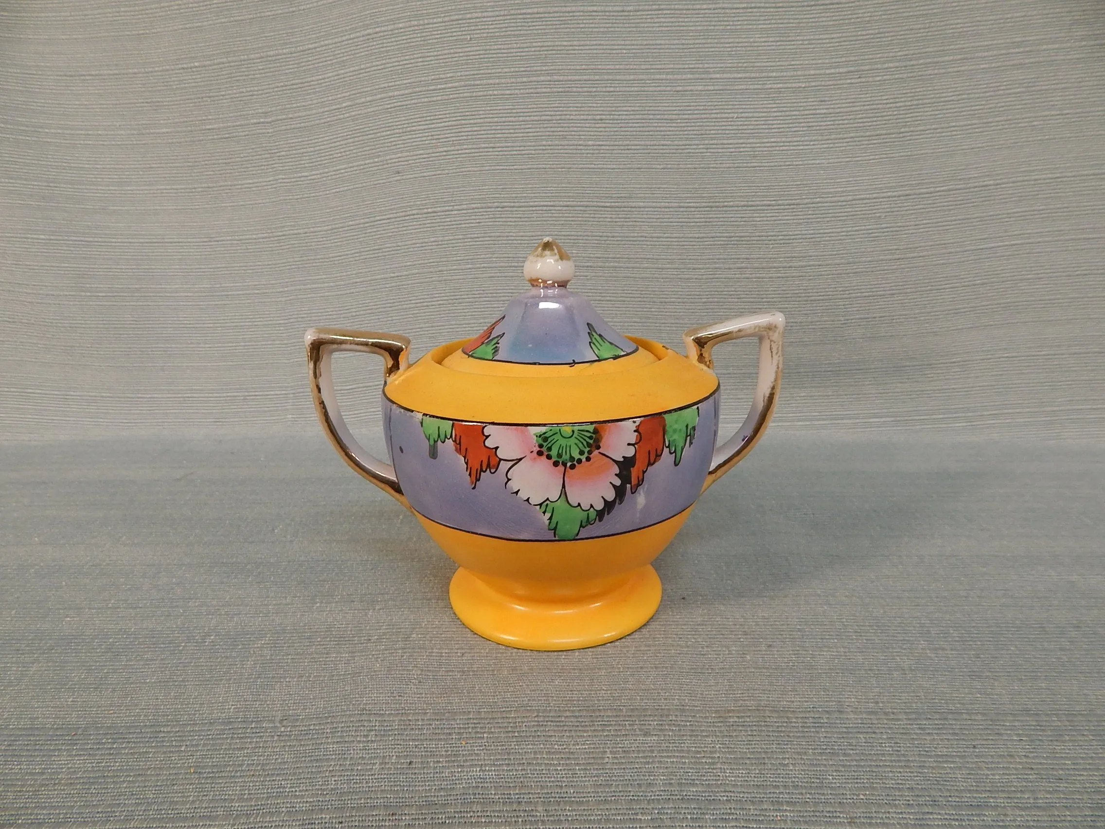 Japanese Lusterware Tea Set - Very Good Vintage Condition