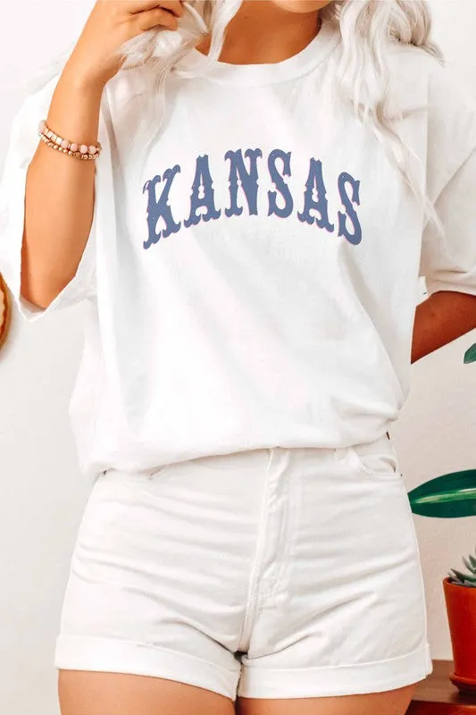 KANSAS GRAPHIC TEE PLUS SIZE