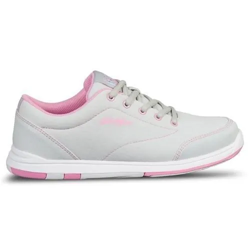 KR Womens Chill Light Bowling Shoes Grey/Pink