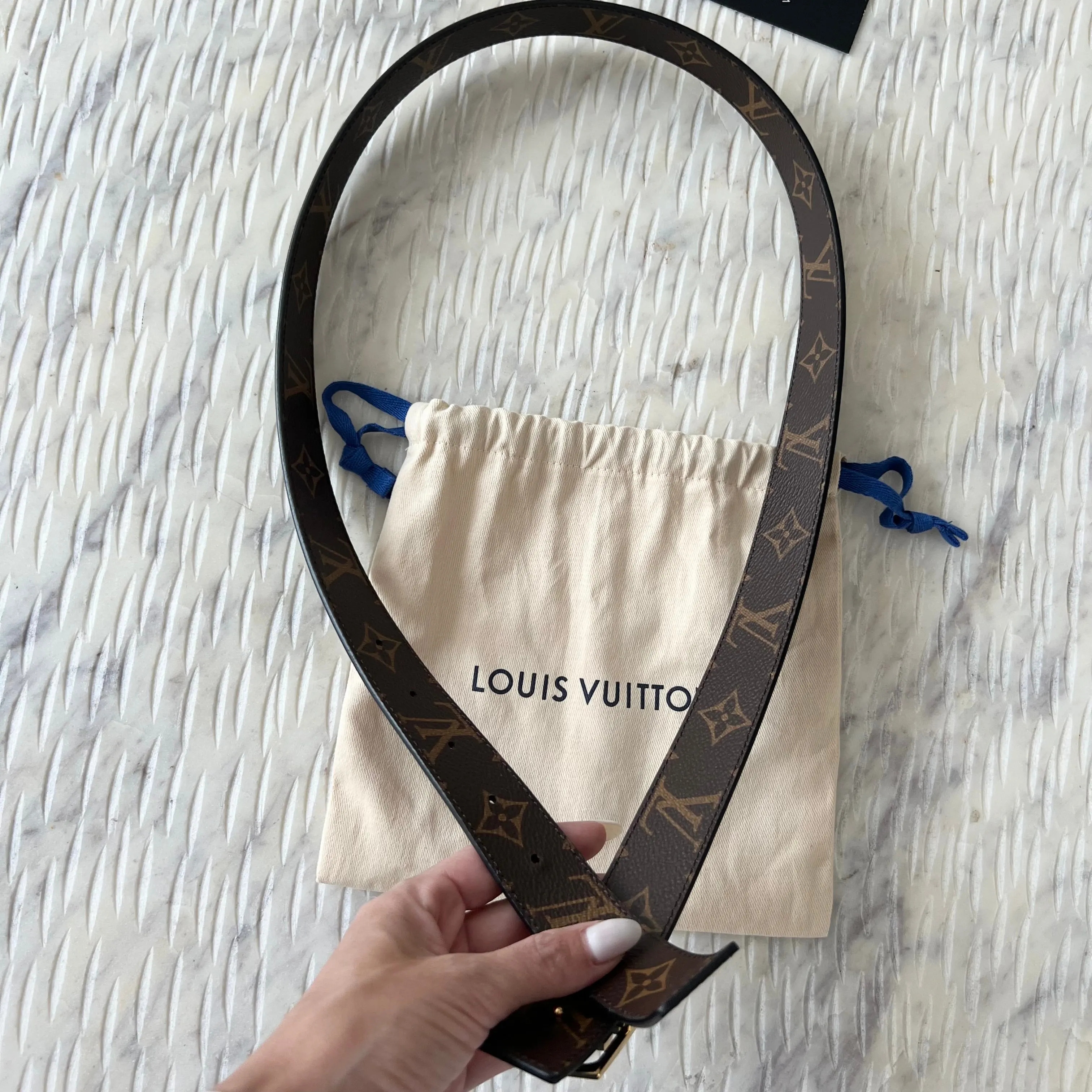 Louis Vuitton LV Initiales 30mm Reversible Belt