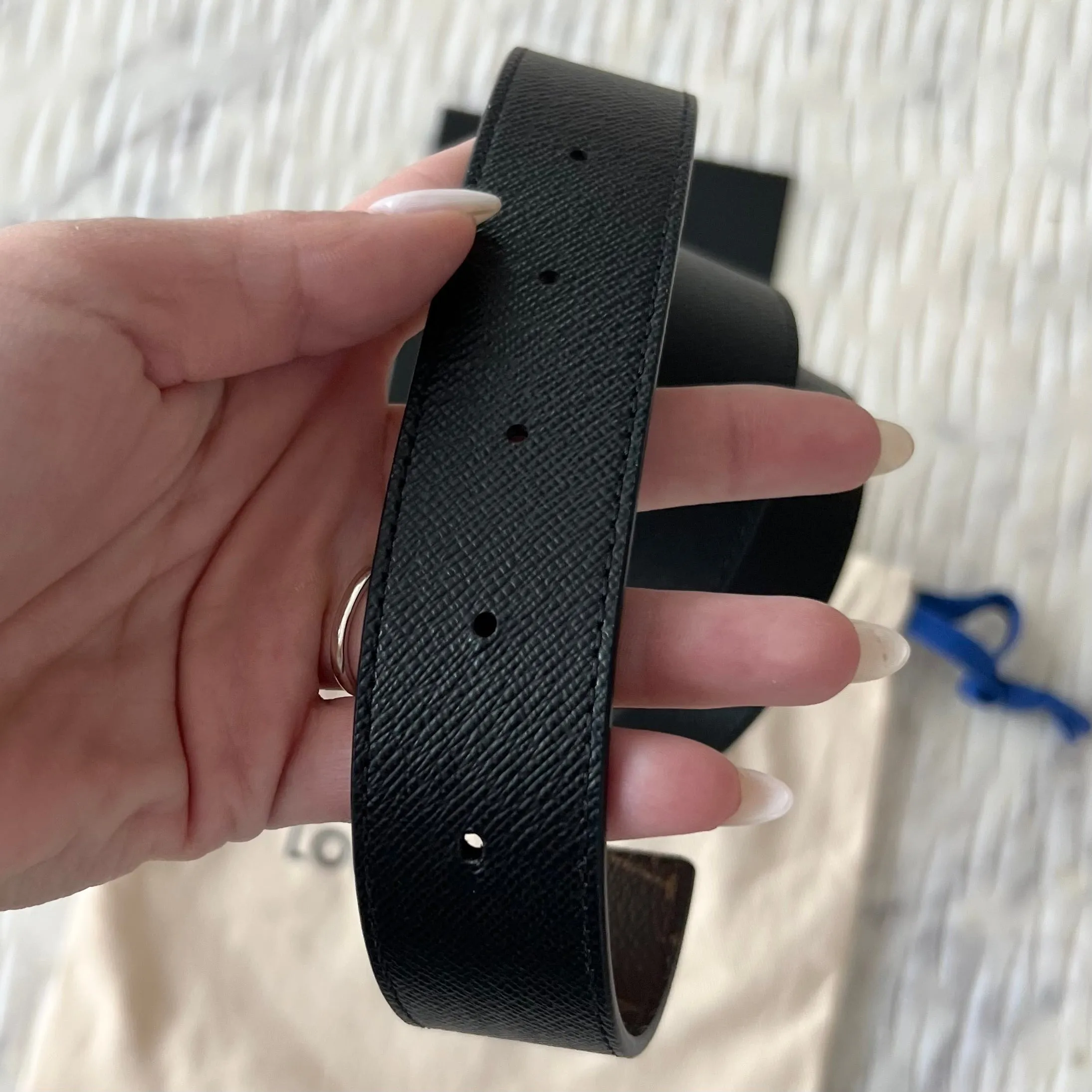 Louis Vuitton LV Initiales 30mm Reversible Belt