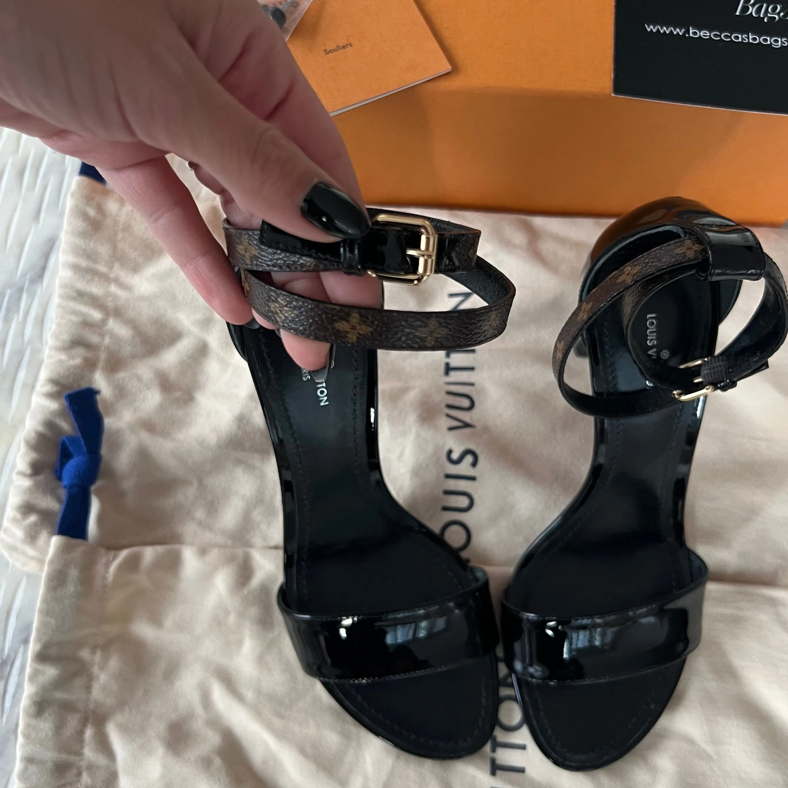 Louis Vuitton Monogram Heels