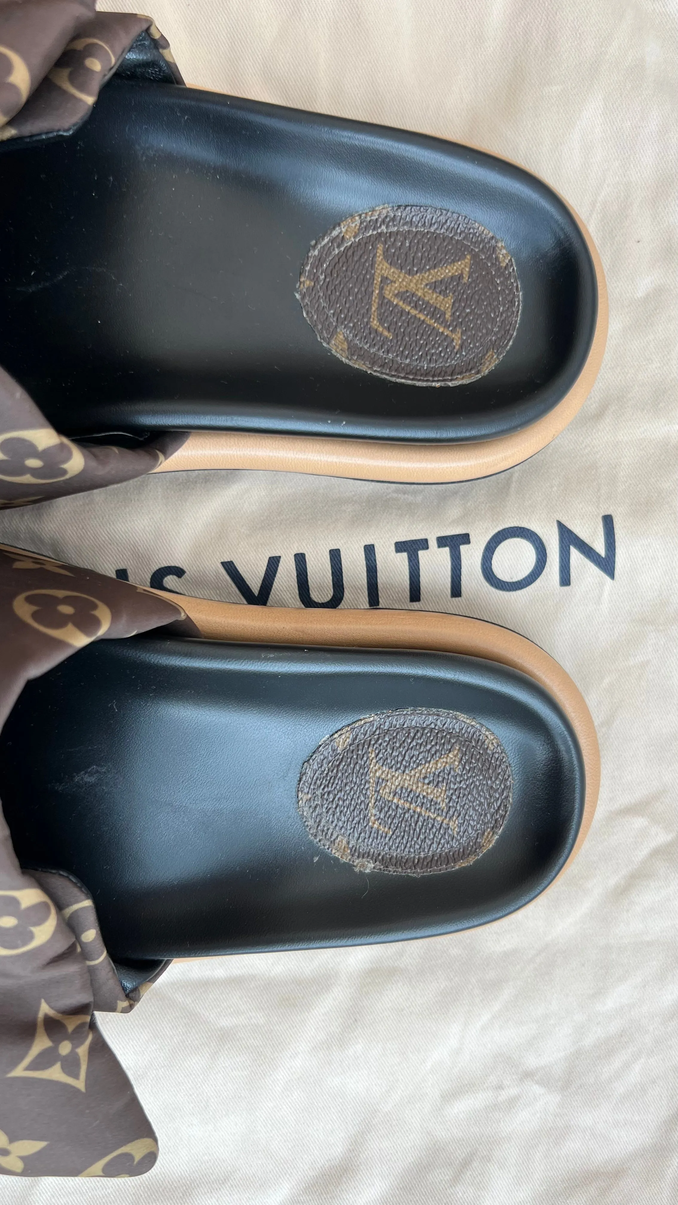 Louis Vuitton Pillow Flat Mules