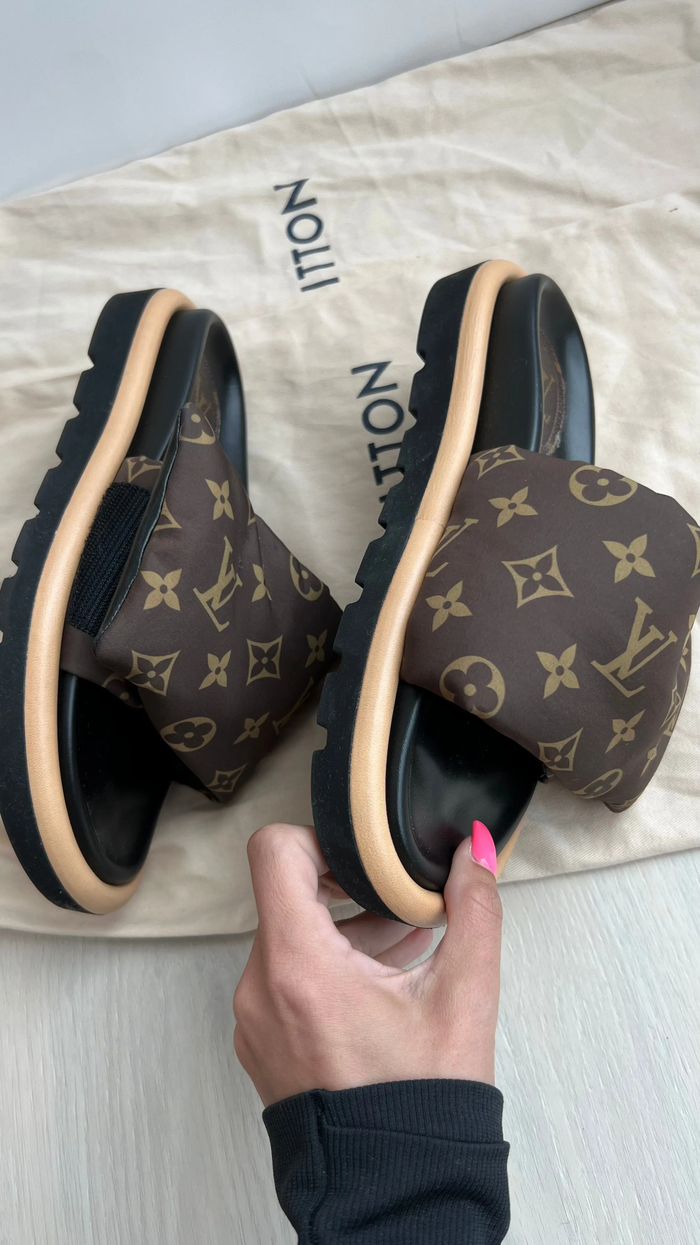 Louis Vuitton Pillow Flat Mules