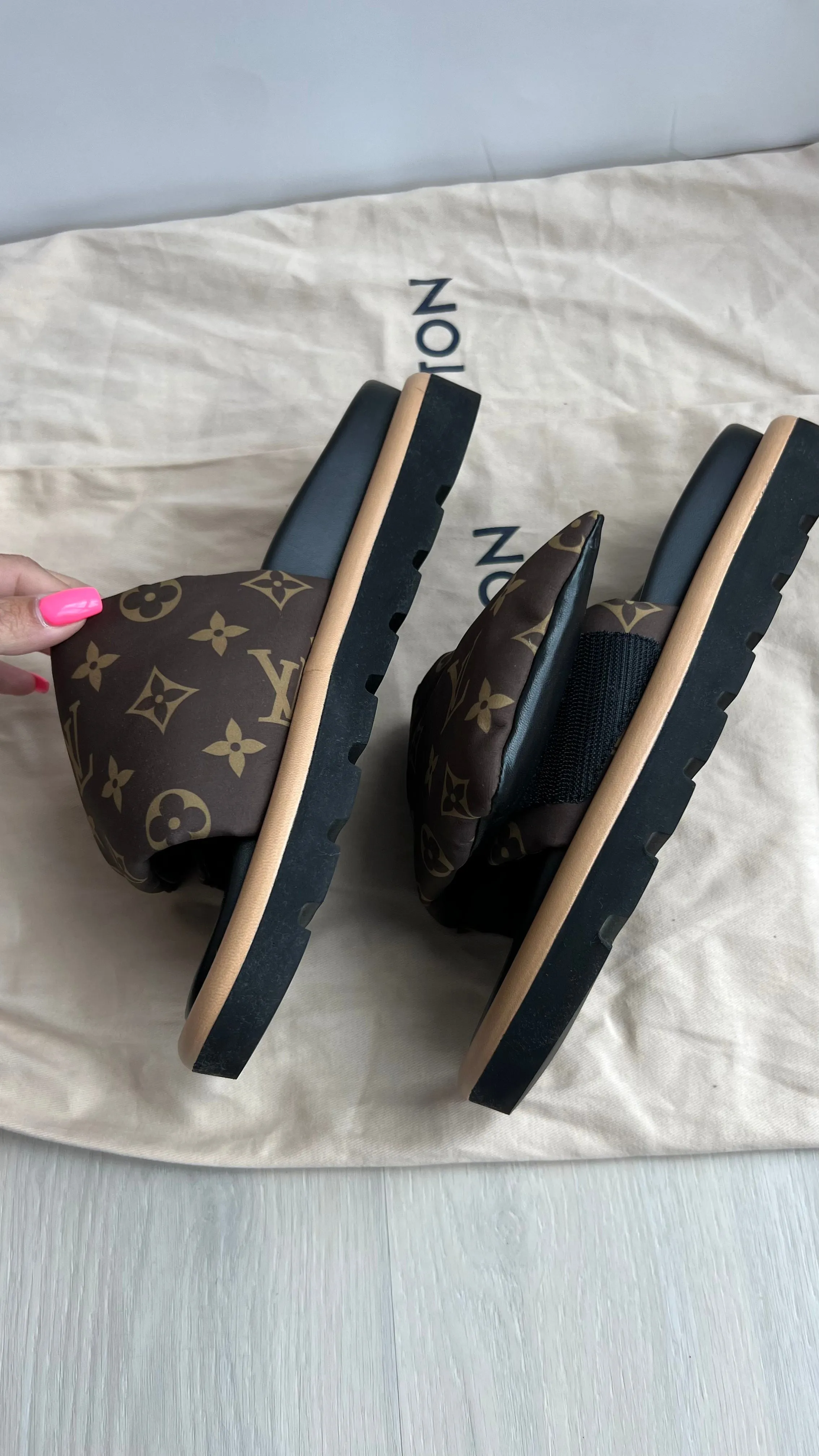 Louis Vuitton Pillow Flat Mules