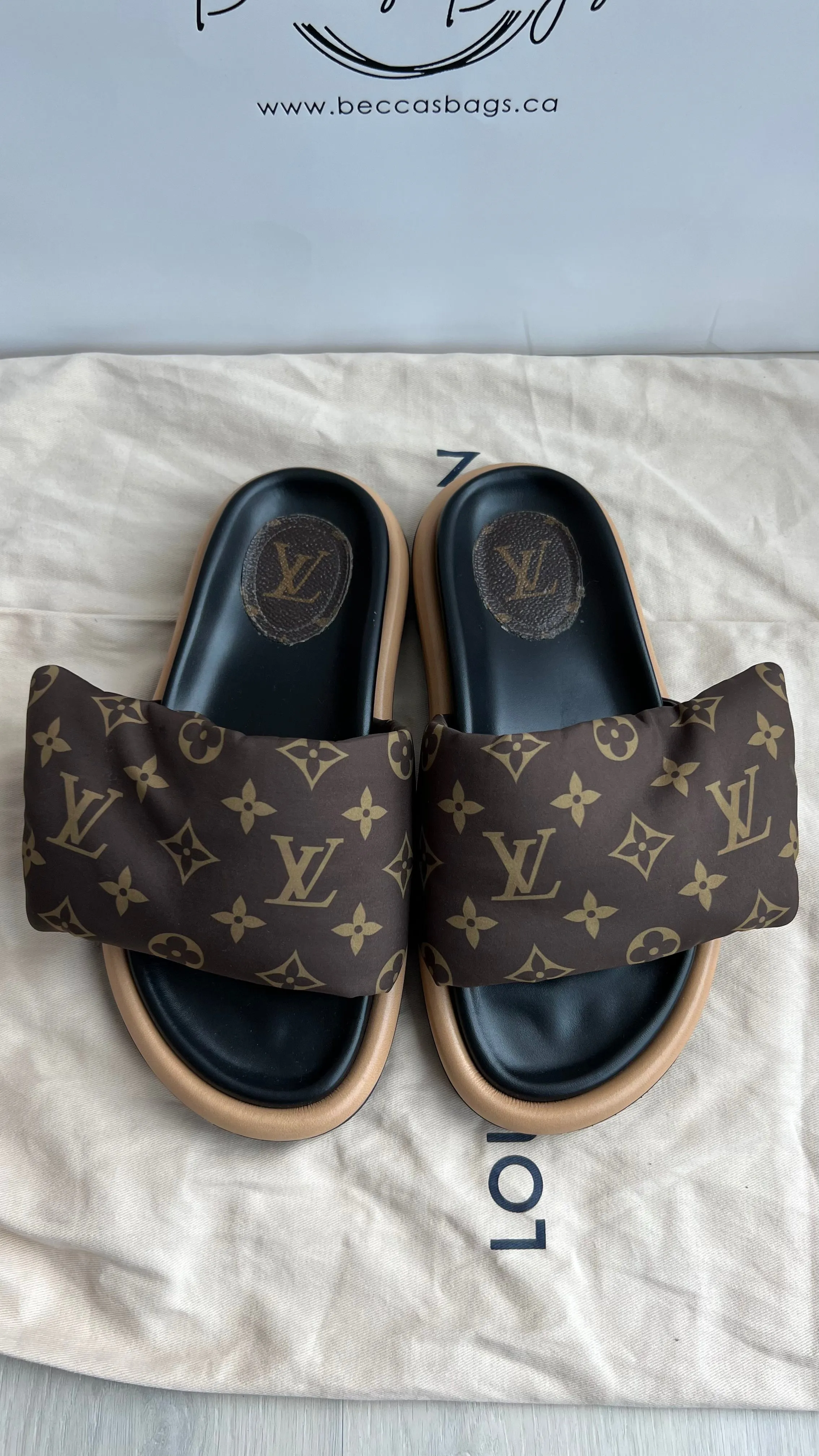 Louis Vuitton Pillow Flat Mules