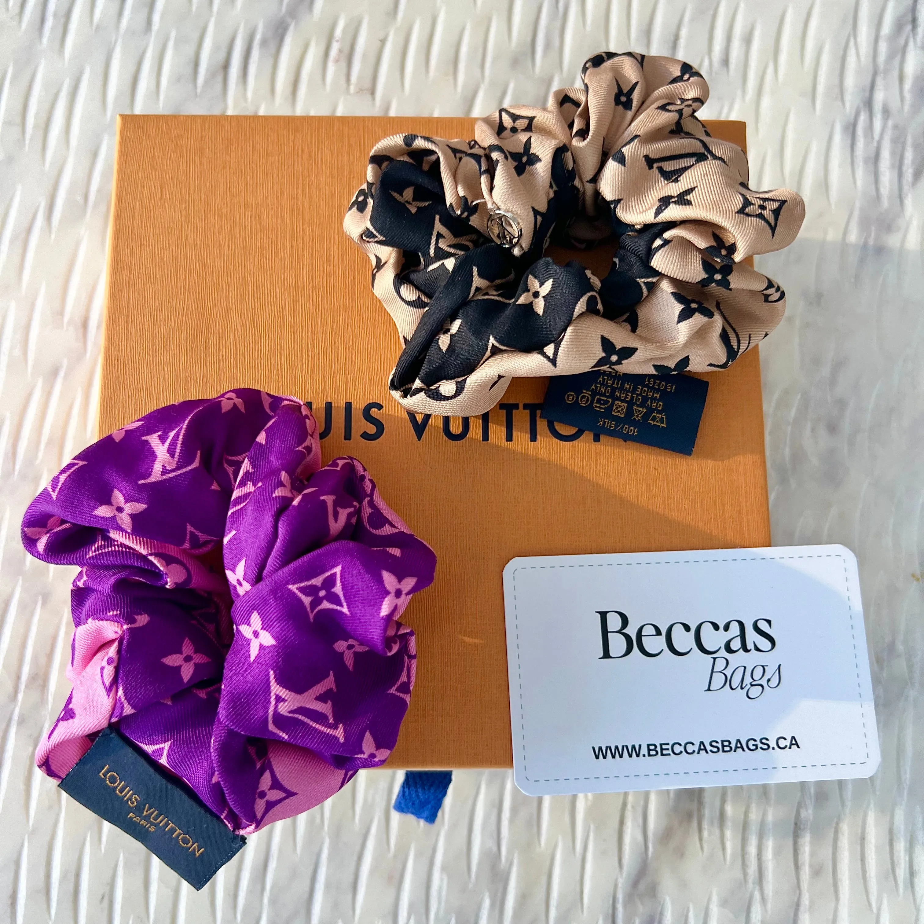 Louis Vuitton Vuittamins Scrunchie Set