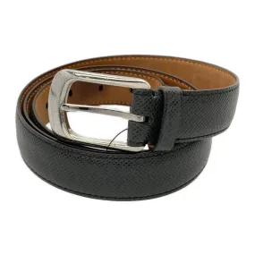 #LOUIS VUITTON/Belt/BLK/Leather