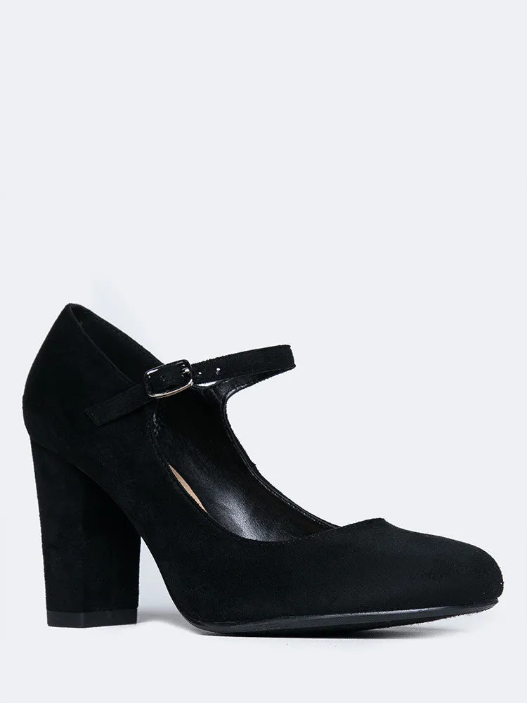 Mary Jane Round Toe Heel