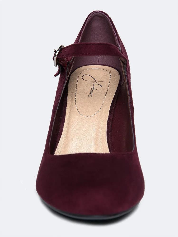 Mary Jane Round Toe Heel