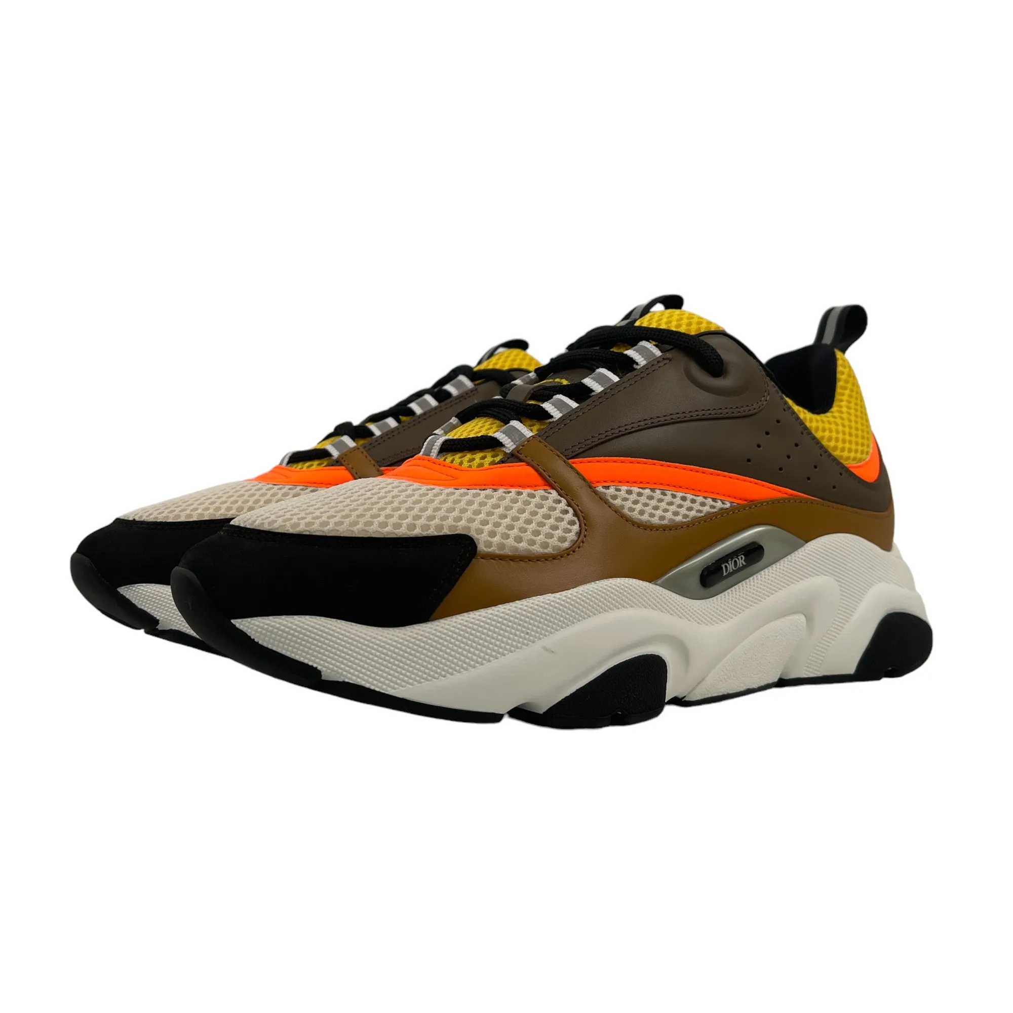 Men's B22 Technical Mesh Low Trainers Yellow Size EU 42 / UK 8