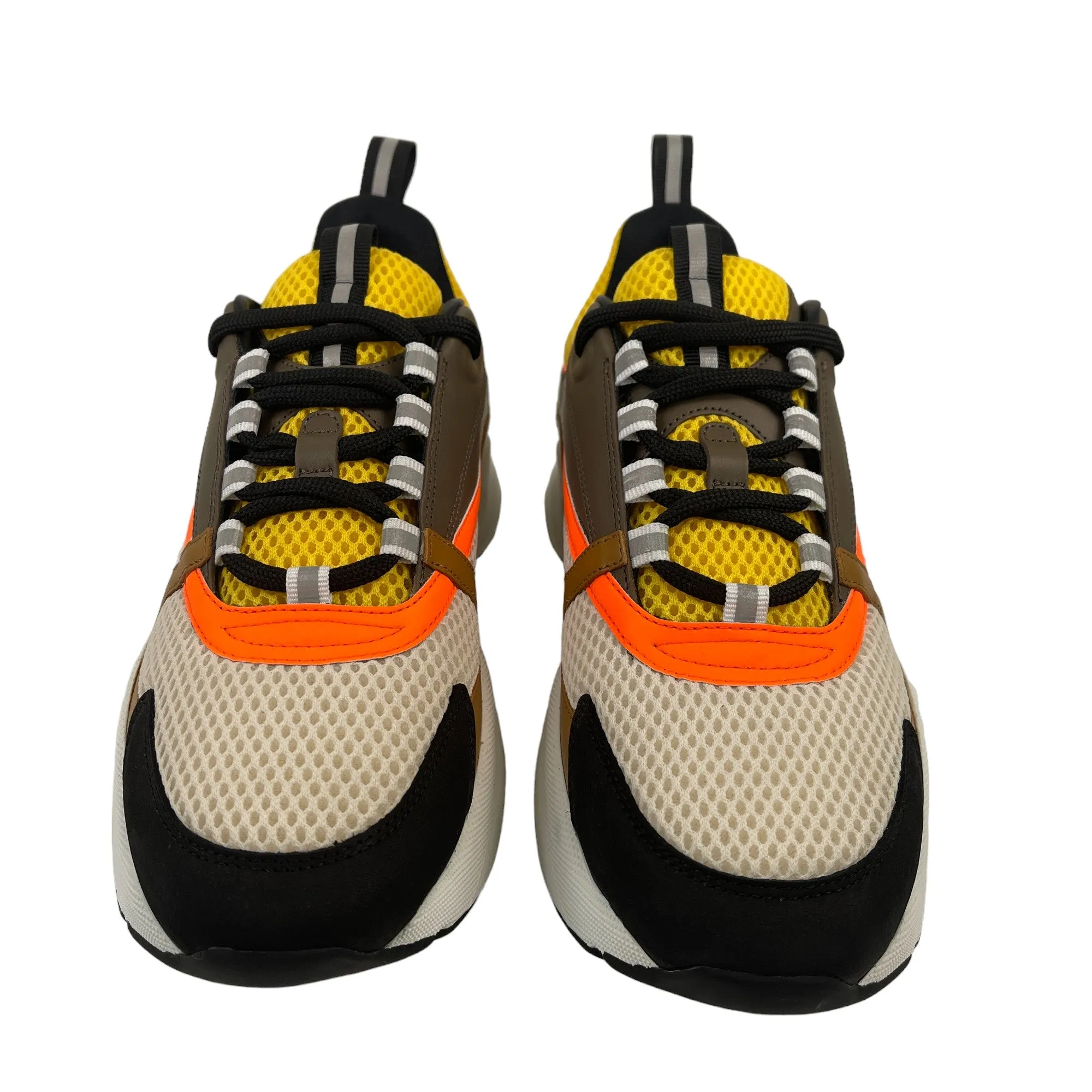 Men's B22 Technical Mesh Low Trainers Yellow Size EU 42 / UK 8