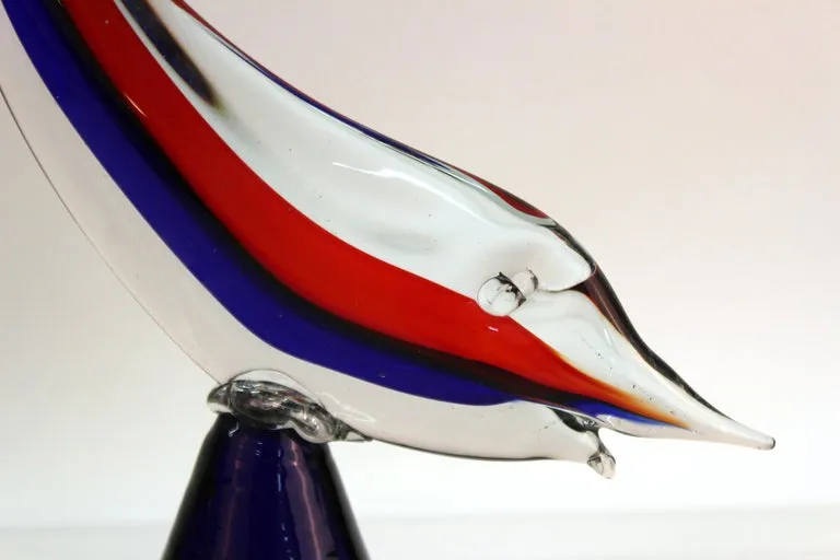 Mid-Century Modern Italian Murano Glass Fish