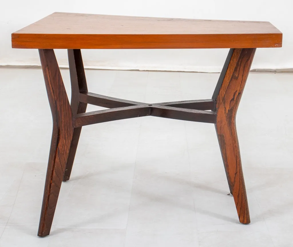 Mid-Century Modern Wooden Side Table