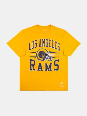 Mitchell & Ness Los Angeles Rams Diamond Tee - Yellow